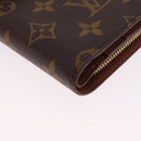 LOUIS VUITTON Monogram Porto Papie Zip Wallet M61207 LV Auth am13154A-8