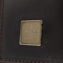 FENDI Zucca Canvas Key Case Black Brown Auth am13155V-13
