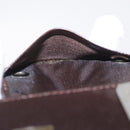 FENDI Zucca Canvas Key Case Black Brown Auth am13155V-18