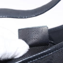 GUCCI GG Canvas Jackie Shoulder Bag Black Silver 28628 Auth am13161V-23