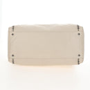 CHANEL Chain Luxury Hand Bag Leather Ivory Silver CC Auth am13162SAM-9