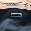 Miu Miu Shoulder Bag Leather Beige Silver Auth am13166A-17
