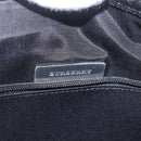 BURBERRY Nova Check Hand Bag Canvas Beige Silver Auth am13167V-15