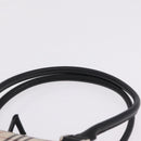 BURBERRY Nova Check Hand Bag Canvas Beige Silver Auth am13167V-8