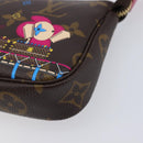 LOUIS VUITTON Monogram Vivienne Mini Pochette Accessoires M69752 Auth am13169SAM-10