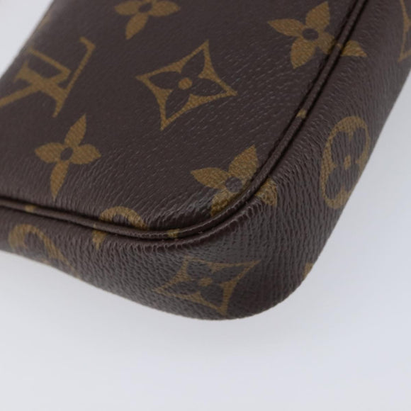 LOUIS VUITTON Monogram Vivienne Mini Pochette Accessoires M69752 Auth am13169SAM