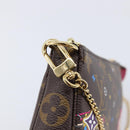 LOUIS VUITTON Monogram Vivienne Mini Pochette Accessoires M69752 Auth am13169SAM-15