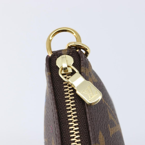 LOUIS VUITTON Monogram Vivienne Mini Pochette Accessoires M69752 Auth am13169SAM
