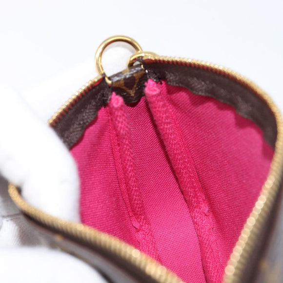 LOUIS VUITTON Monogram Vivienne Mini Pochette Accessoires M69752 Auth am13169SAM