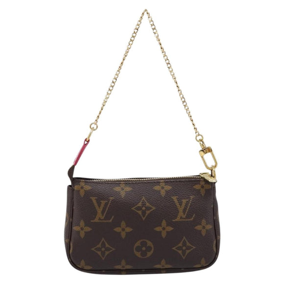 LOUIS VUITTON Monogram Vivienne Mini Pochette Accessoires M69752 Auth am13169SAM