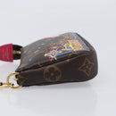 LOUIS VUITTON Monogram Vivienne Mini Pochette Accessoires M69752 Auth am13169SAM-5