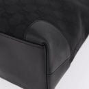 GUCCI GG Canvas Tote Bag Black Silver 33890 Auth am13174V-11