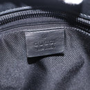 GUCCI GG Canvas Tote Bag Black Silver 33890 Auth am13174V-15