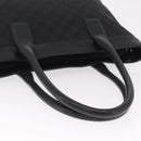 GUCCI GG Canvas Tote Bag Black Silver 33890 Auth am13174V-7