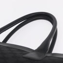 GUCCI GG Canvas Tote Bag Black Silver 33890 Auth am13174V-8