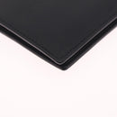 Christian Dior Bifold Wallet Leather Black Silver Auth am13180V-10