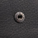 Christian Dior Bifold Wallet Leather Black Silver Auth am13180V-18