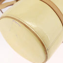 LOUIS VUITTON Monogram Vernis Bedford Hand Bag Beige M91006 LV Auth am13184A-12