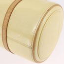 LOUIS VUITTON Monogram Vernis Bedford Hand Bag Beige M91006 LV Auth am13184A-13