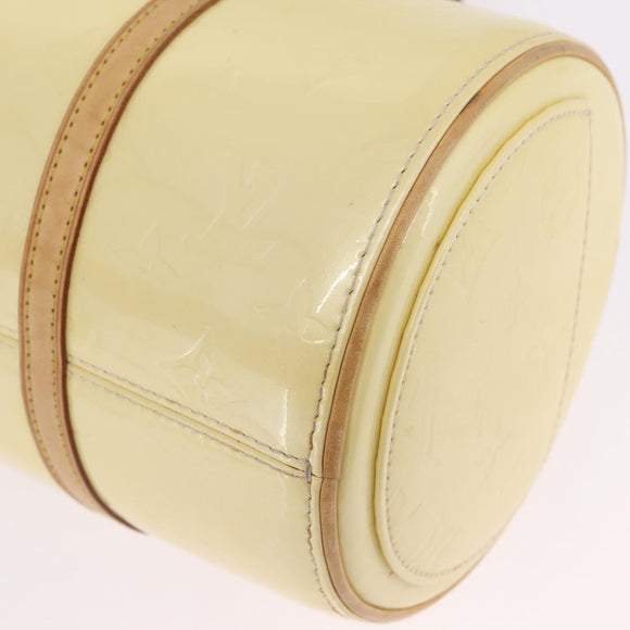 LOUIS VUITTON Monogram Vernis Bedford Hand Bag Beige M91006 LV Auth am13184A