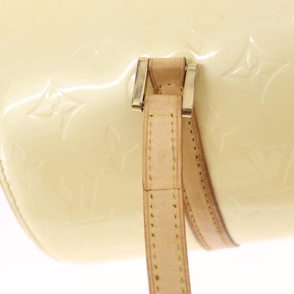 LOUIS VUITTON Monogram Vernis Bedford Hand Bag Beige M91006 LV Auth am13184A