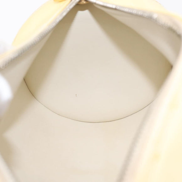 LOUIS VUITTON Monogram Vernis Bedford Hand Bag Beige M91006 LV Auth am13184A