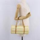 LOUIS VUITTON Monogram Vernis Bedford Hand Bag Beige M91006 LV Auth am13184A-23