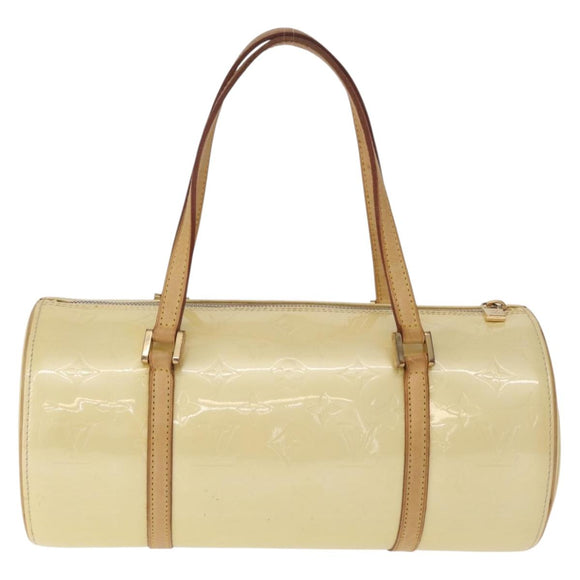 LOUIS VUITTON Monogram Vernis Bedford Hand Bag Beige M91006 LV Auth am13184A