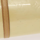 LOUIS VUITTON Monogram Vernis Bedford Hand Bag Beige M91006 LV Auth am13184A-4