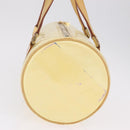 LOUIS VUITTON Monogram Vernis Bedford Hand Bag Beige M91006 LV Auth am13184A-5