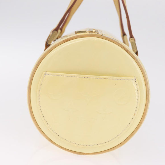 LOUIS VUITTON Monogram Vernis Bedford Hand Bag Beige M91006 LV Auth am13184A