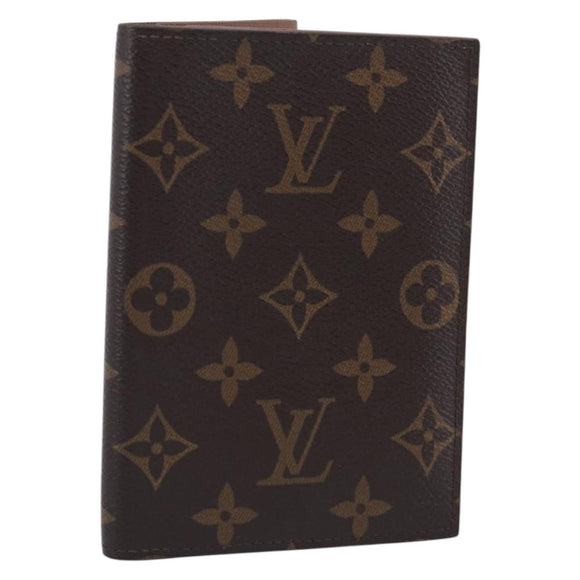 LOUIS VUITTON Monogram Couvel Tulle Passopole Passport Case M60180 Auth am13190V