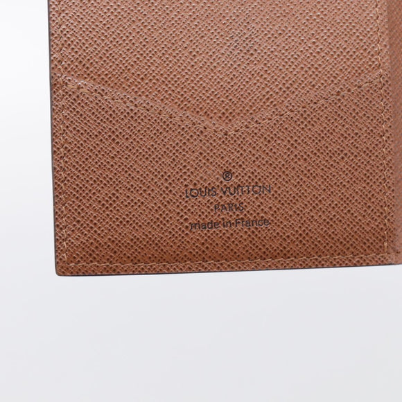 LOUIS VUITTON Monogram Couvel Tulle Passopole Passport Case M60180 Auth am13190V