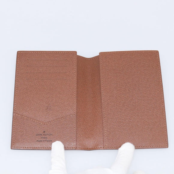 LOUIS VUITTON Monogram Couvel Tulle Passopole Passport Case M60180 Auth am13190V
