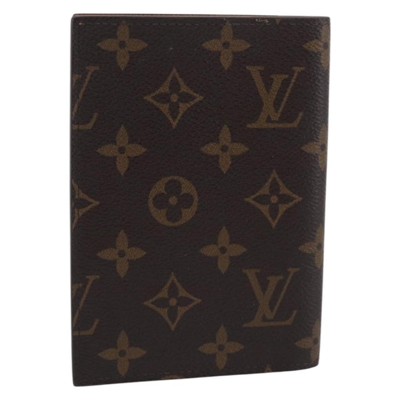 LOUIS VUITTON Monogram Couvel Tulle Passopole Passport Case M60180 Auth am13190V