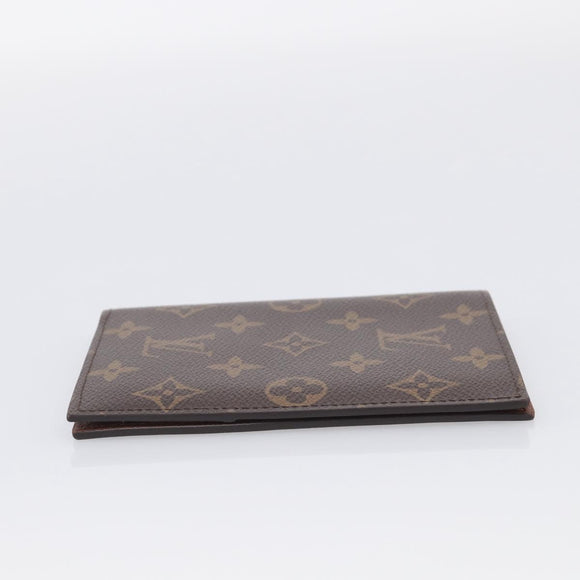 LOUIS VUITTON Monogram Couvel Tulle Passopole Passport Case M60180 Auth am13190V