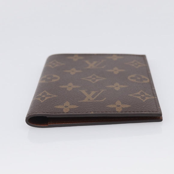 LOUIS VUITTON Monogram Couvel Tulle Passopole Passport Case M60180 Auth am13190V