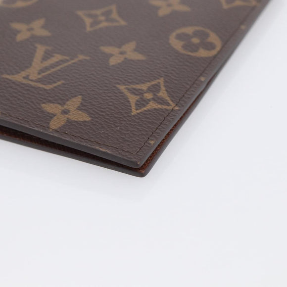 LOUIS VUITTON Monogram Couvel Tulle Passopole Passport Case M60180 Auth am13190V
