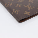 LOUIS VUITTON Monogram Couvel Tulle Passopole Passport Case M60180 Auth am13190V-9