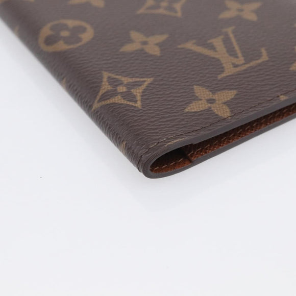 LOUIS VUITTON Monogram Couvel Tulle Passopole Passport Case M60180 Auth am13190V