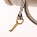 Chloe Paddington Hand Bag Leather Beige Gold Silver Auth am13198V-16