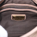 Miu Miu Matelasse Hand Bag Leather 2way Pink Gold Auth am13204V-22