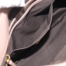 Miu Miu Matelasse Hand Bag Leather 2way Pink Gold Auth am13204V-26