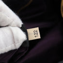 Miu Miu Side Ribbon Shoulder Bag Leather Black Gold Auth am13208V-21