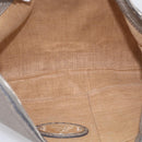 FENDI Celeria Shoulder Bag Leather Silver 8BT146 Auth am13209V-17