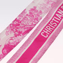 Christian Dior Mitza Scarf Silk Pink Auth am13212M-10
