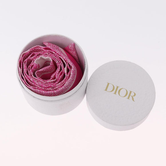 Christian Dior Mitza Scarf Silk Pink Auth am13212M