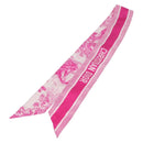 Christian Dior Mitza Scarf Silk Pink Auth am13212M-2