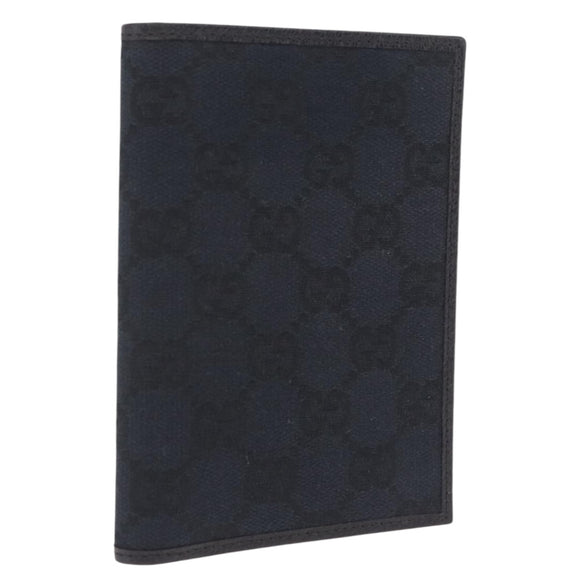 GUCCI GG Canvas Pass Case Black 141862 Auth am13213V