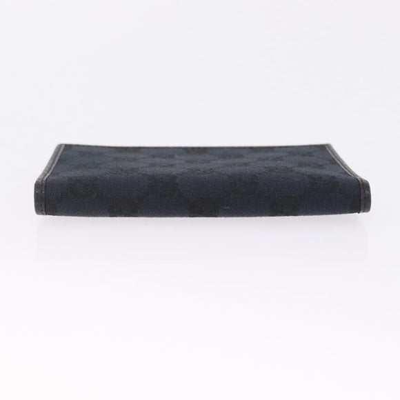 GUCCI GG Canvas Pass Case Black 141862 Auth am13213V
